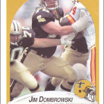 Jim Dombrowski Fleer '90 Card