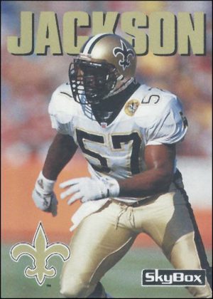 Rickey Jackson 1992 New Orleans Saints Skybox Card