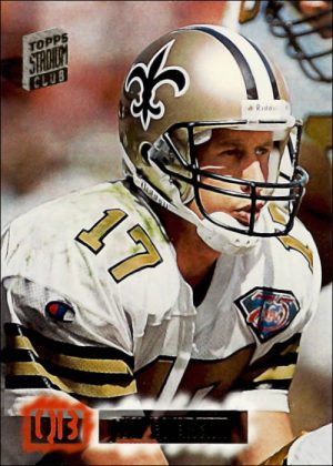 Jim Everett 1994 New Orleans Saints Topps Stadium Card