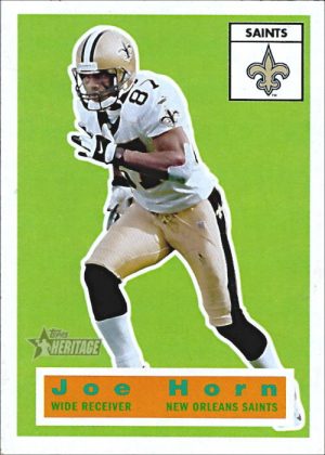 Joe Horn 2001 New Orleans Saints Topps Hertitage Football Card #12