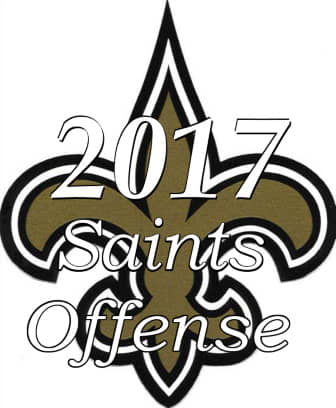 2017 New Orleans Saints Offensive Statistics