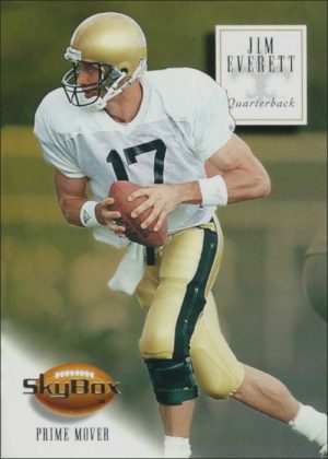 Jim Everett 1994 New Orleans Saints Skybox Trading Card #109