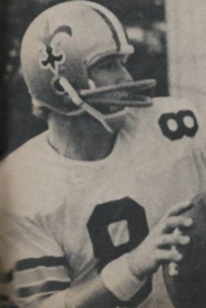 Archie Manning, New Orleans Saints Quarterback in 1973