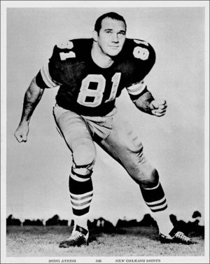 PR photo of Doug Atkins, 1967 New Orleans Saints Defensive End