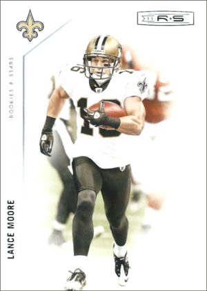 Lance Moore 2011 New Orleans Saints Panini NFL Rookies And Stars Football Card #93