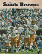 Pre-Season Game Program against the Browns at Tulane Stadium
