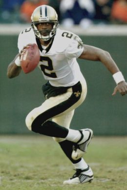 Saints Quarterback Aaron Brooks